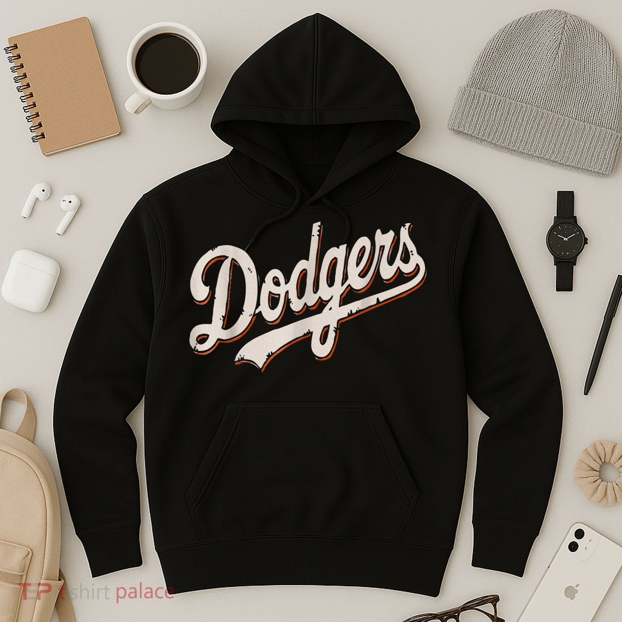 Dodgers Style Classic Hoodie