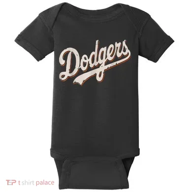 Dodgers Style Classic Baby Bodysuit