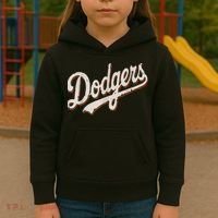 Dodgers Style Classic Kids Hoodie thumb 3