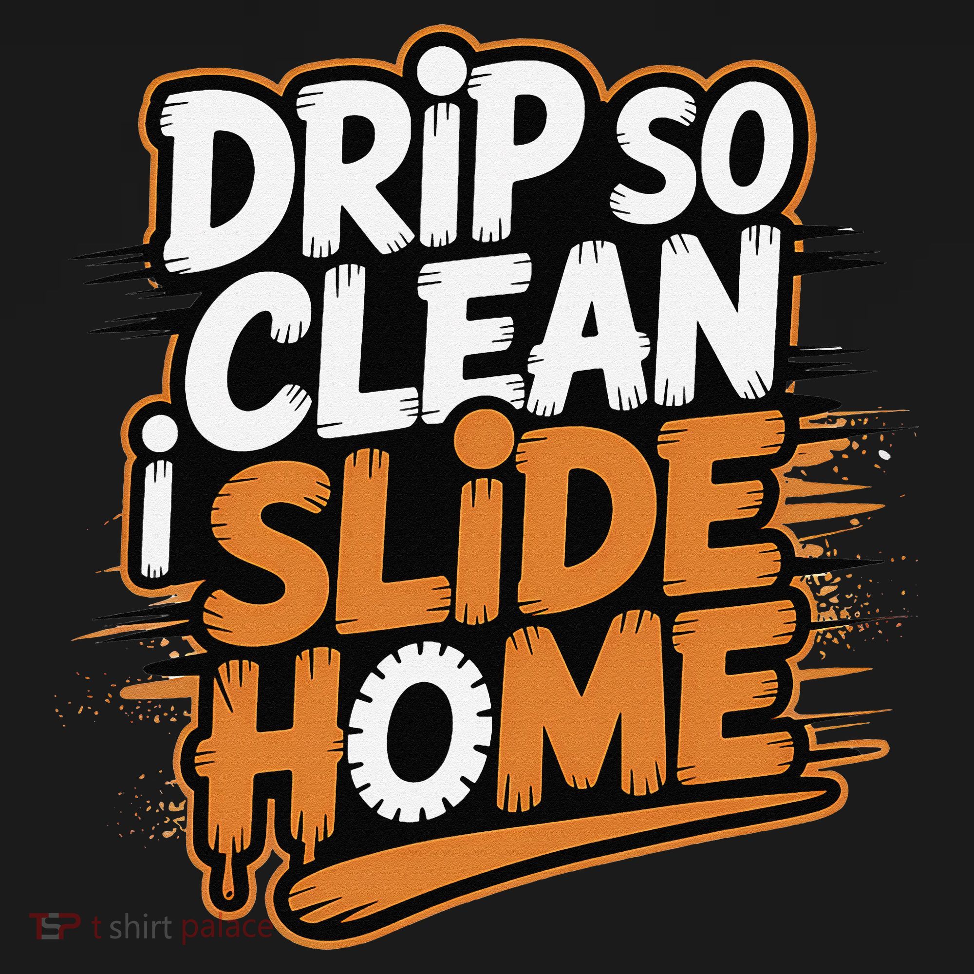 Drip So Clean I Slide Home  Funny Baseball Player Saying Tote Bag