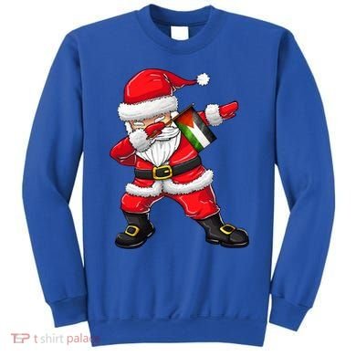 Dabbing Santa Claus From Palestine Xmas Gift Sweatshirt