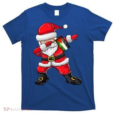 Dabbing Santa Claus From Palestine Xmas Gift T-Shirt