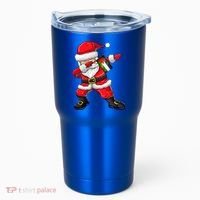 Dabbing Santa Claus From Palestine Xmas Gift Tumbler thumb 0