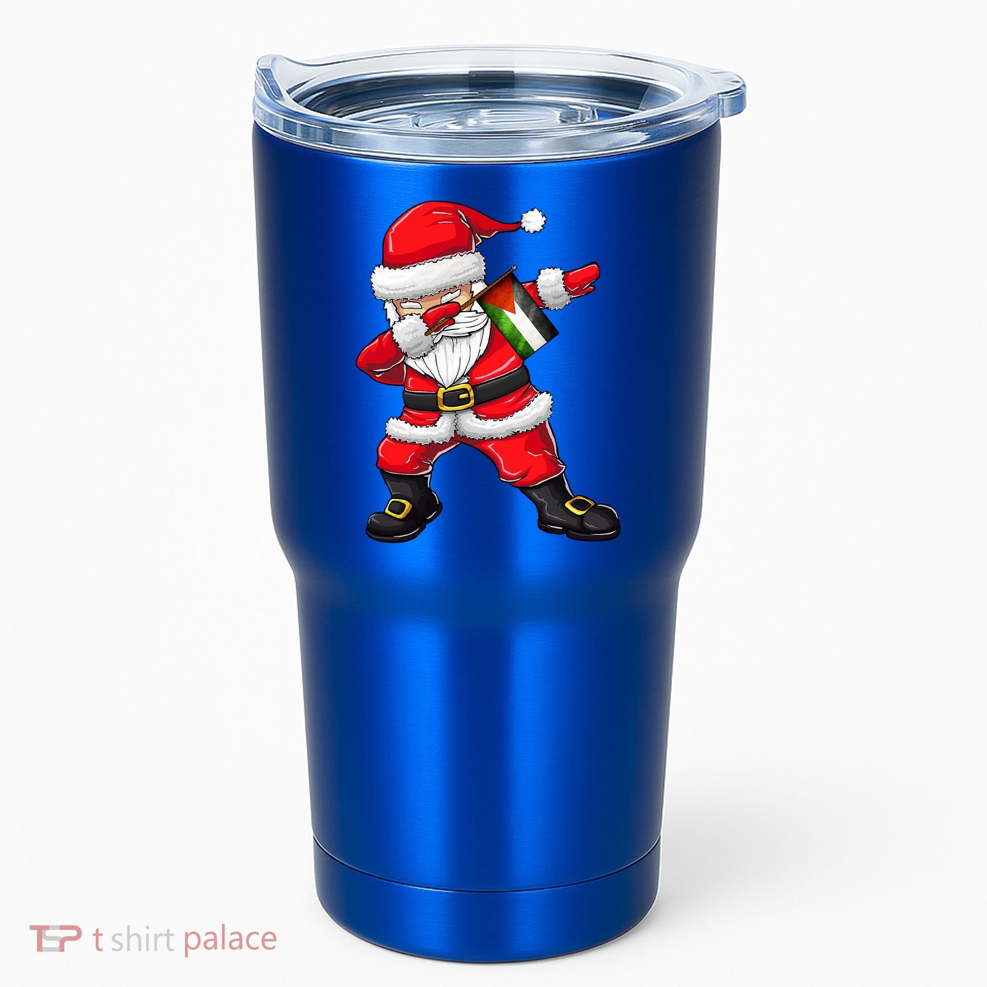Dabbing Santa Claus From Palestine Xmas Gift Tumbler