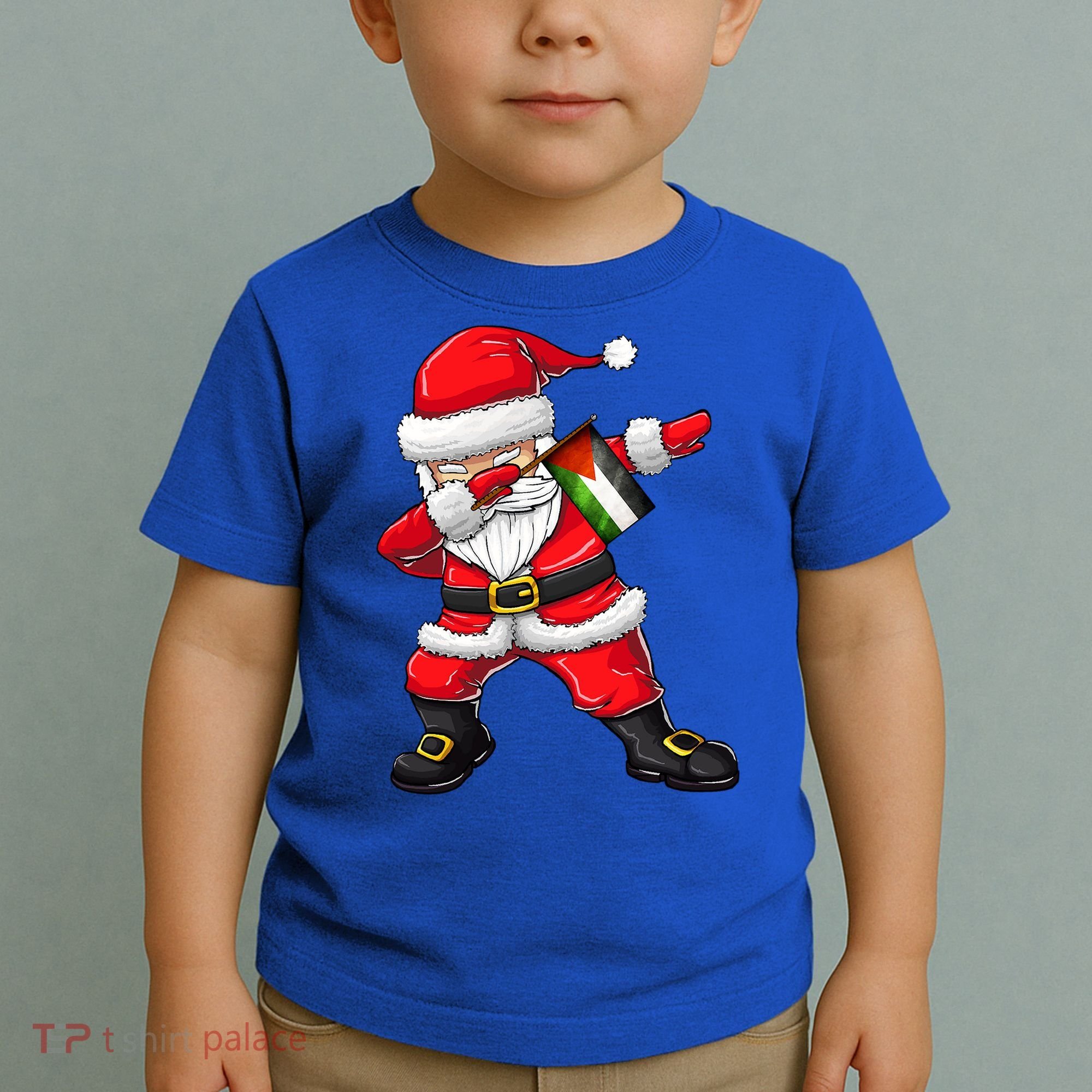 Dabbing Santa Claus From Palestine Xmas Gift Toddler T-Shirt