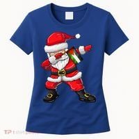 Dabbing Santa Claus From Palestine Xmas Gift Women's T-Shirt thumb 0