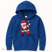 Dabbing Santa Claus From Palestine Xmas Gift Kids Hoodie thumb 0