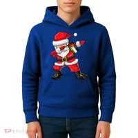 Dabbing Santa Claus From Palestine Xmas Gift Kids Hoodie thumb 4
