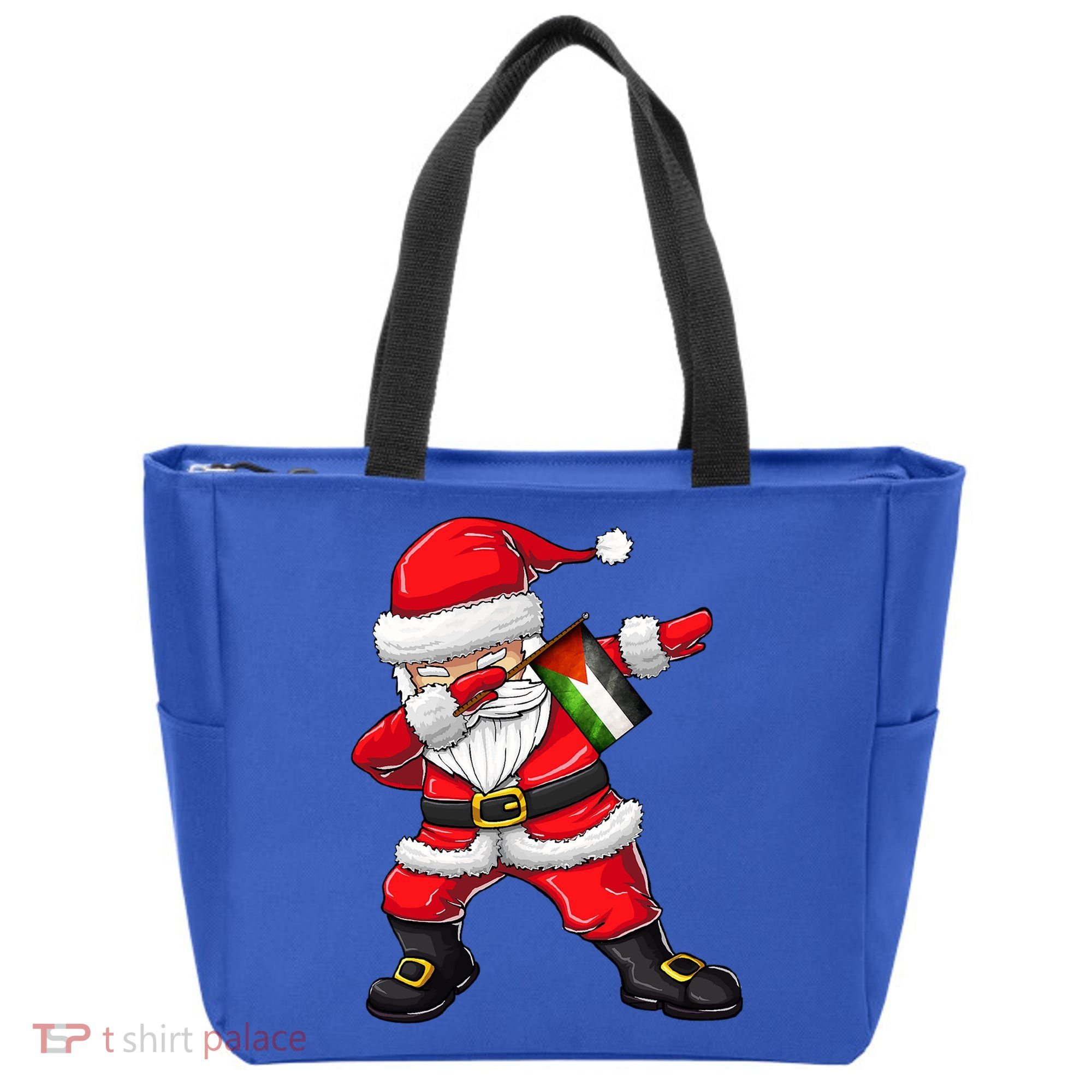 Dabbing Santa Claus From Palestine Xmas Gift Tote Bag