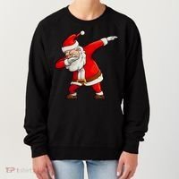 Dabbing Santa Claus Women's Sweatshirt thumb 0