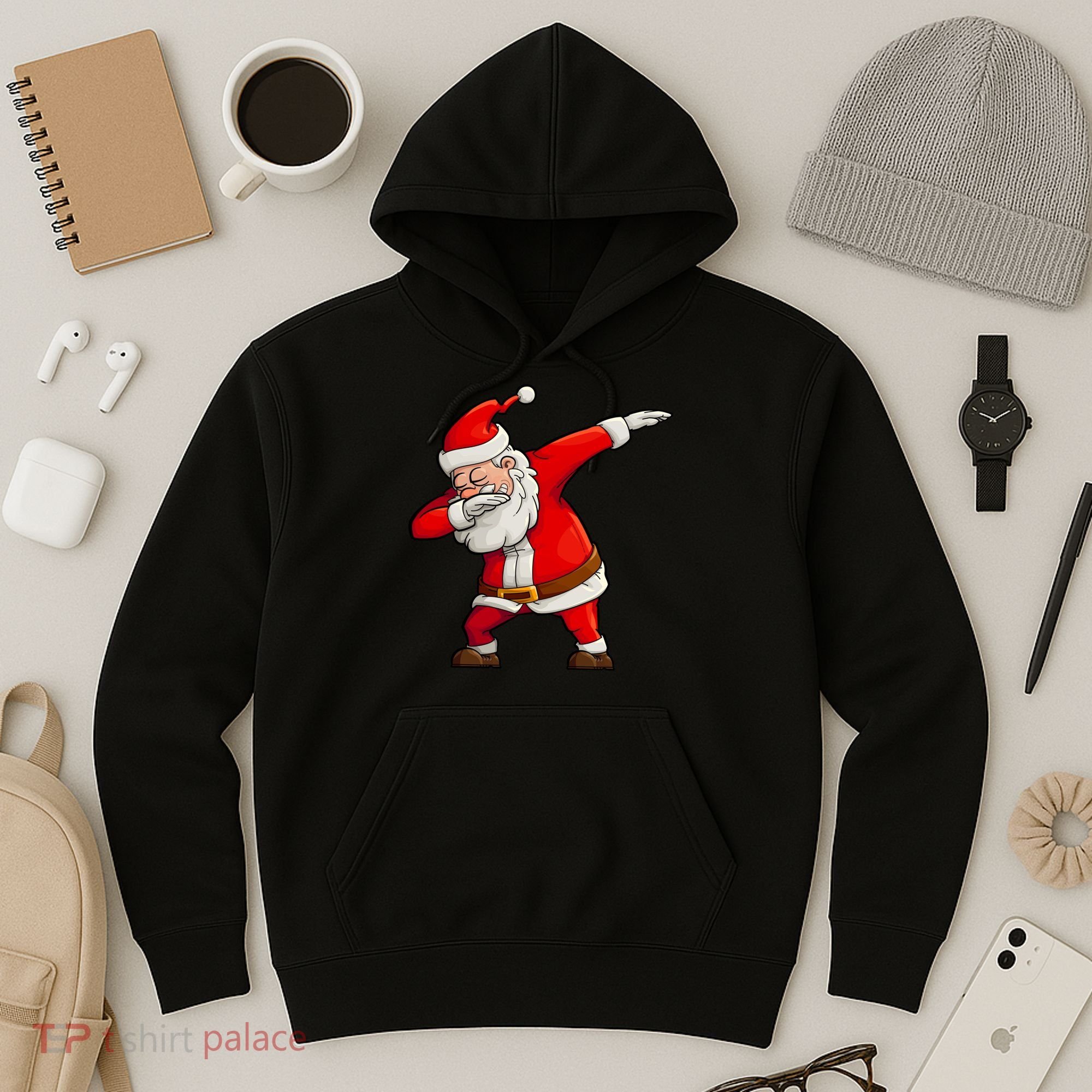 Dabbing Santa Claus Hoodie