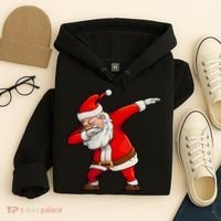 Dabbing Santa Claus Hoodie thumb 4