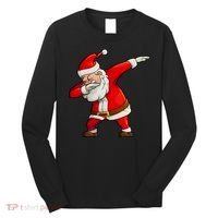 Dabbing Santa Claus Long Sleeve Shirt thumb 0