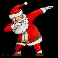 Dabbing Santa Claus Sweatshirt thumb 3