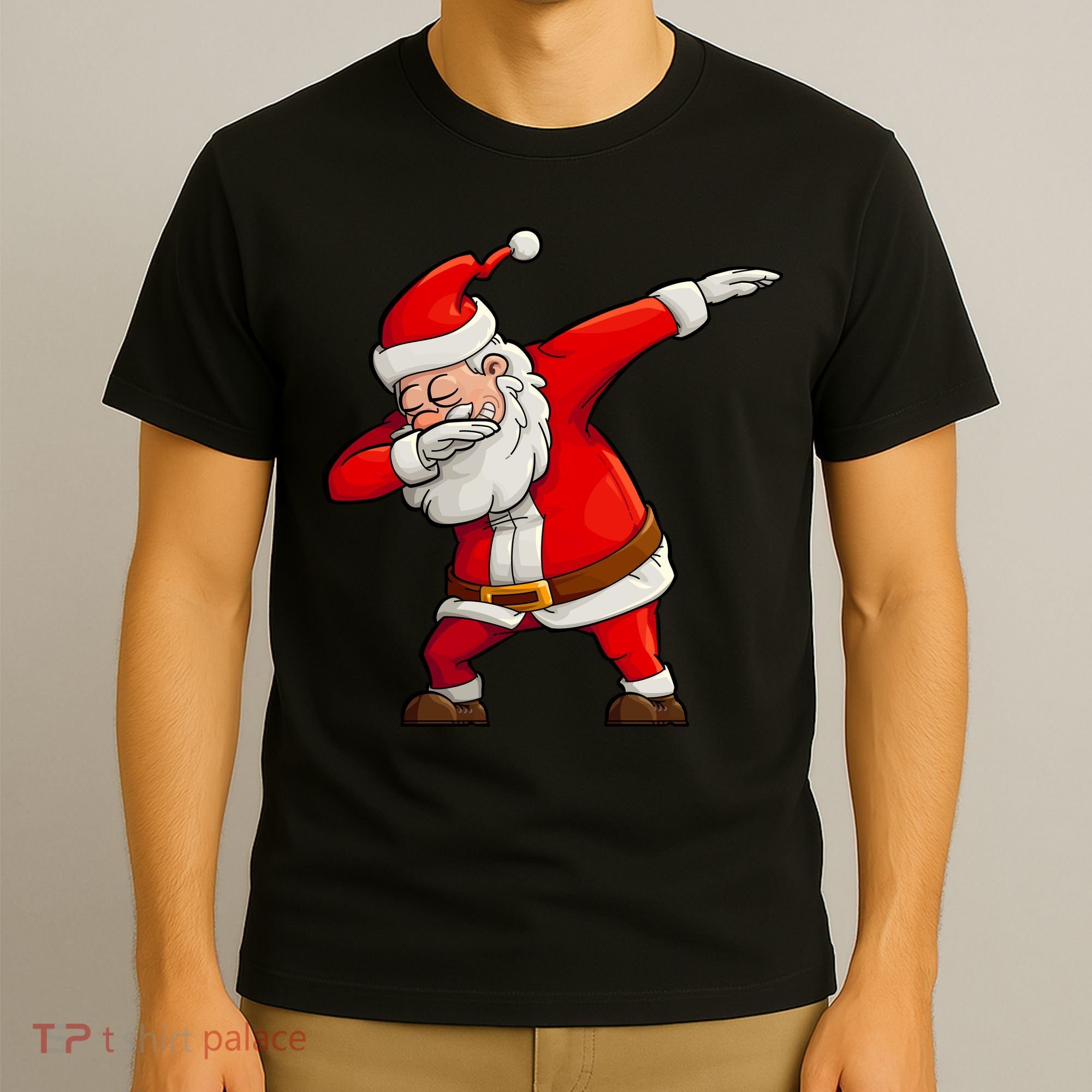 Dabbing Santa Claus T-Shirt