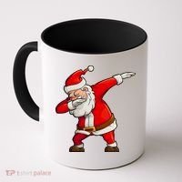 Dabbing Santa Claus Coffee Mug thumb 0