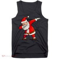 Dabbing Santa Claus Tank Top thumb 0