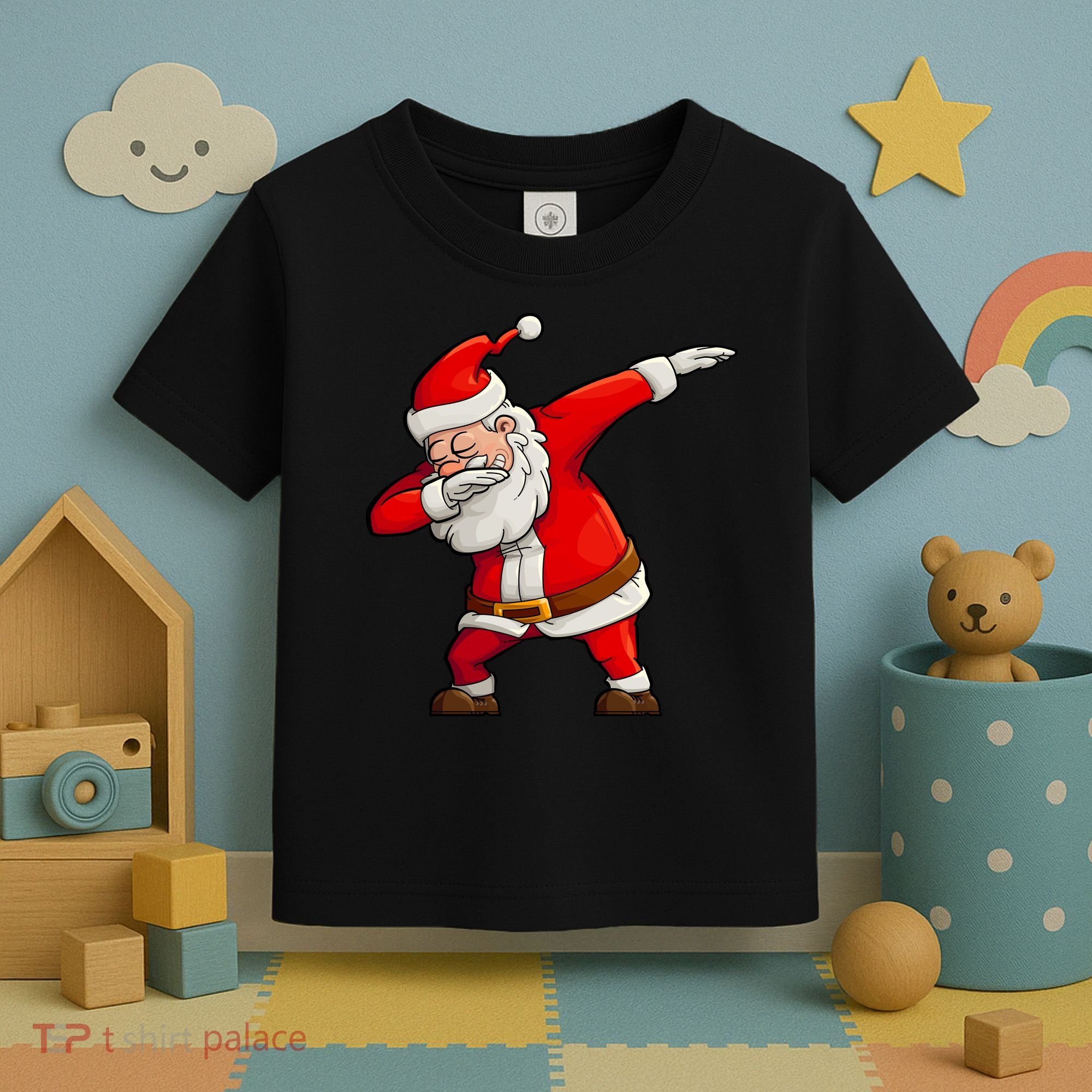 Dabbing Santa Claus Toddler T-Shirt