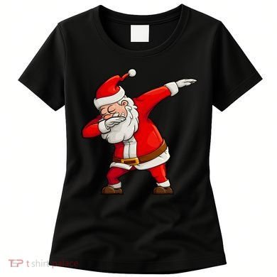 Dabbing Santa Claus Women's T-Shirt
