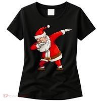 Dabbing Santa Claus Women's T-Shirt thumb 0