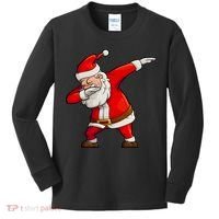 Dabbing Santa Claus Kids Long Sleeve Shirt thumb 0