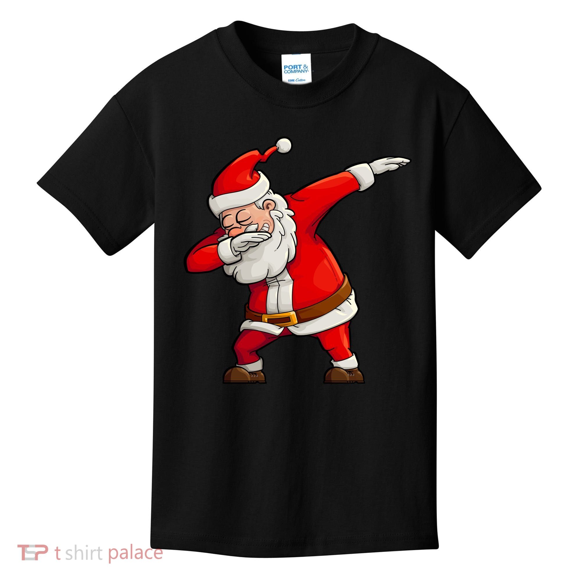 Dabbing Santa Claus Kids T-Shirt
