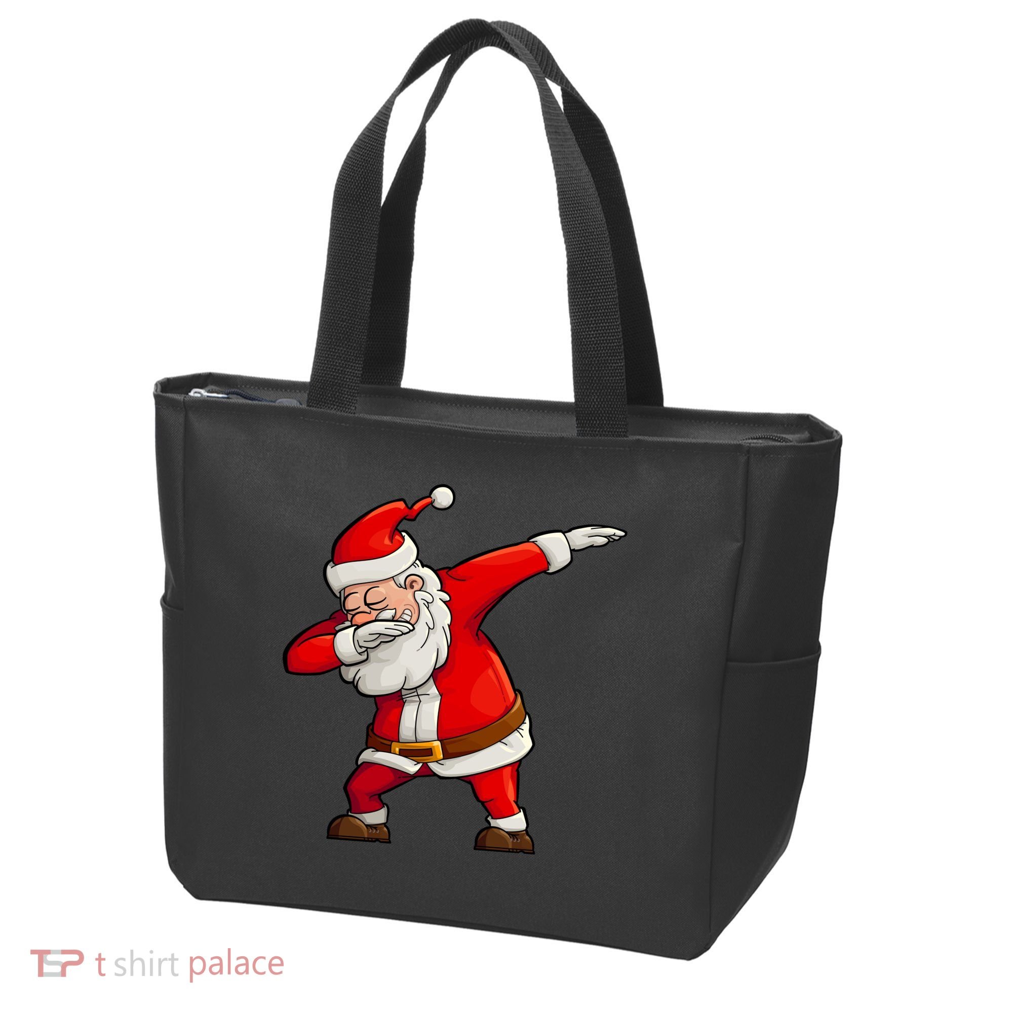 Dabbing Santa Claus Tote Bag