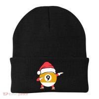 Dabbing Santa Claus Christmas Funny Pool Billiards Xmas Sport Beanie thumb 0