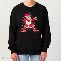 Dabbing Santa Cartoon Women's Sweatshirt thumb 0
