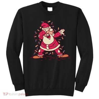 Dabbing Santa Cartoon Sweatshirt