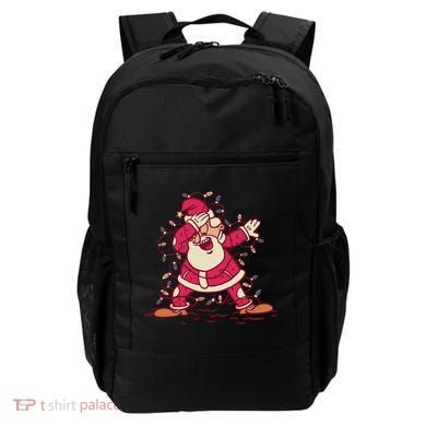 Dabbing Santa Cartoon Backpack
