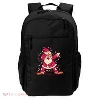 Dabbing Santa Cartoon Backpack thumb 0
