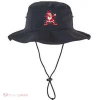 Dabbing Santa Cartoon Bucket Hat thumb 0