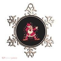 Dabbing Santa Cartoon Ornament thumb 0