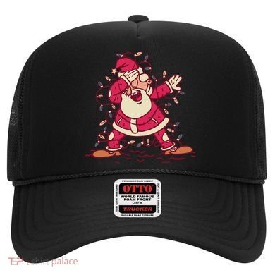 Dabbing Santa Cartoon Hat