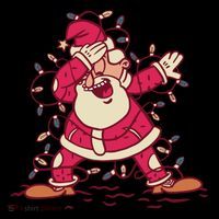 Dabbing Santa Cartoon Tank Top thumb 6