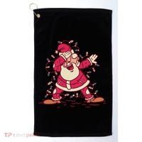 Dabbing Santa Cartoon Golf Towel thumb 0