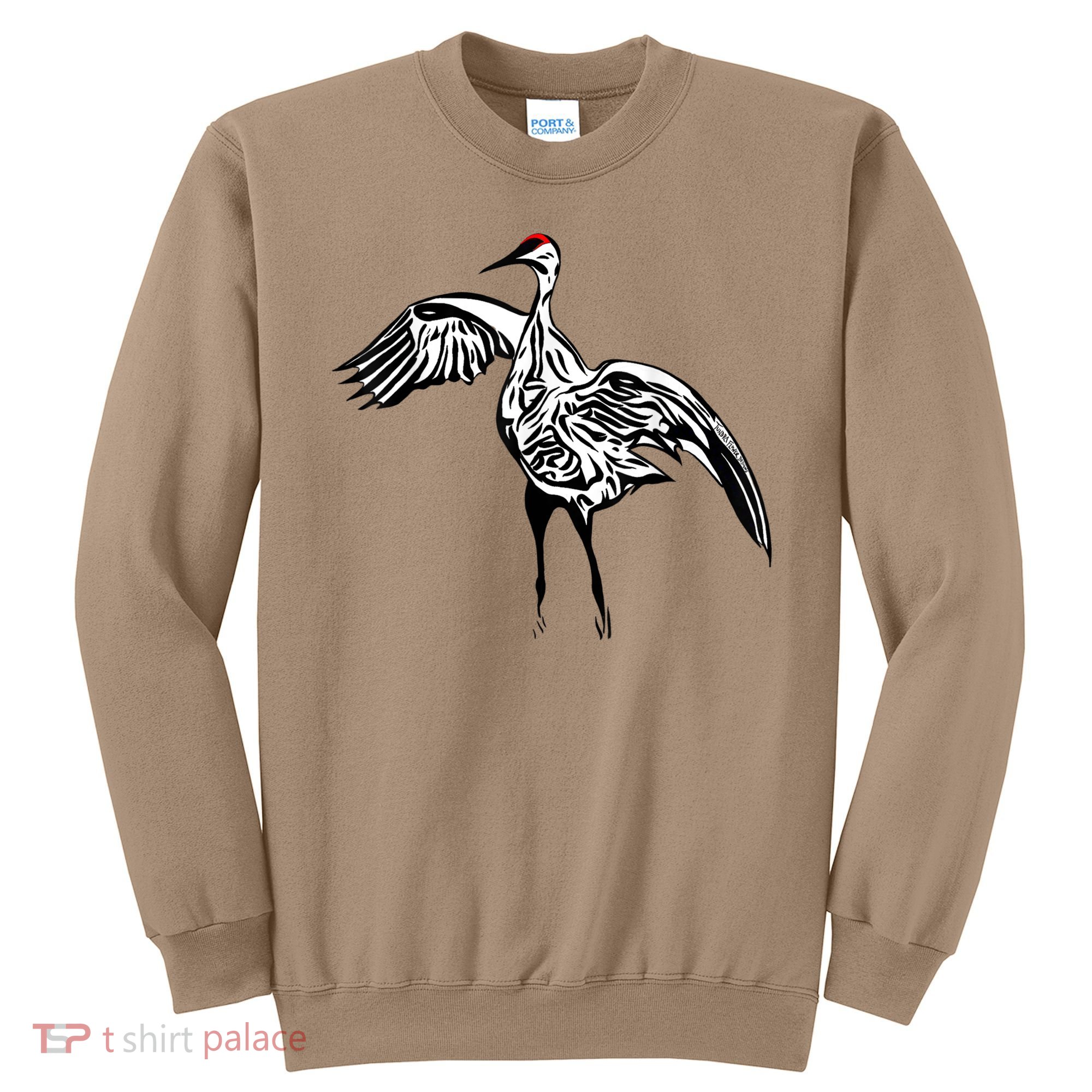 Dancing Sandhill Crane Sweatshirt