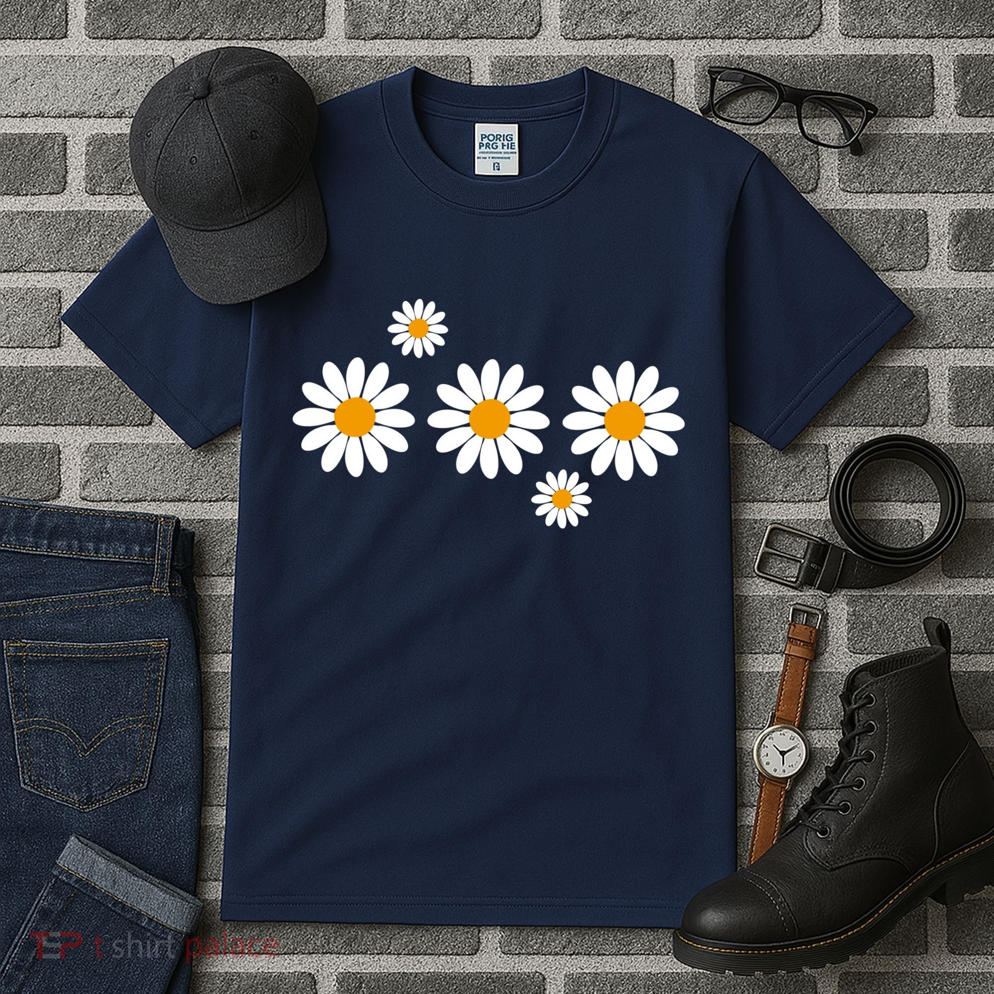 Daisy Spring Cute Floral Tall T-Shirt