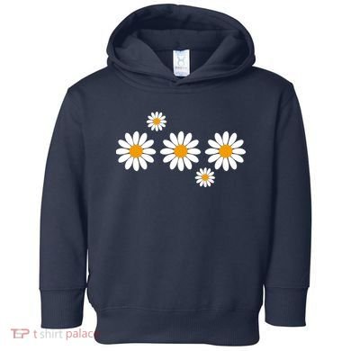 Daisy Spring Cute Floral Toddler Hoodie