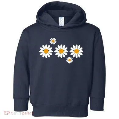 Daisy Spring Cute Floral Toddler Hoodie