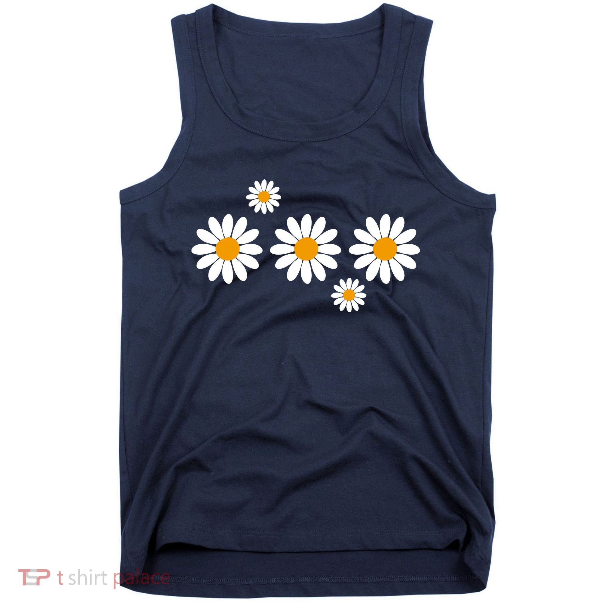 Daisy Spring Cute Floral Tank Top