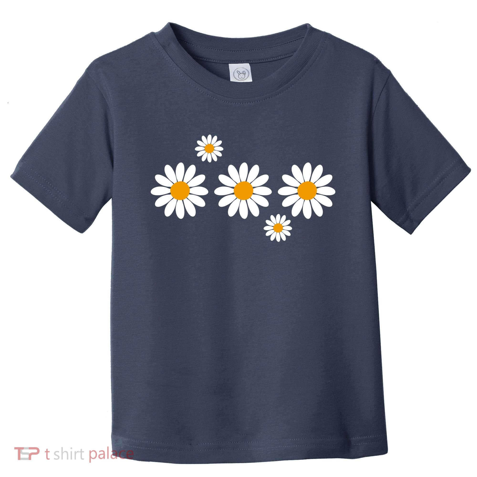 Daisy Spring Cute Floral Toddler T-Shirt