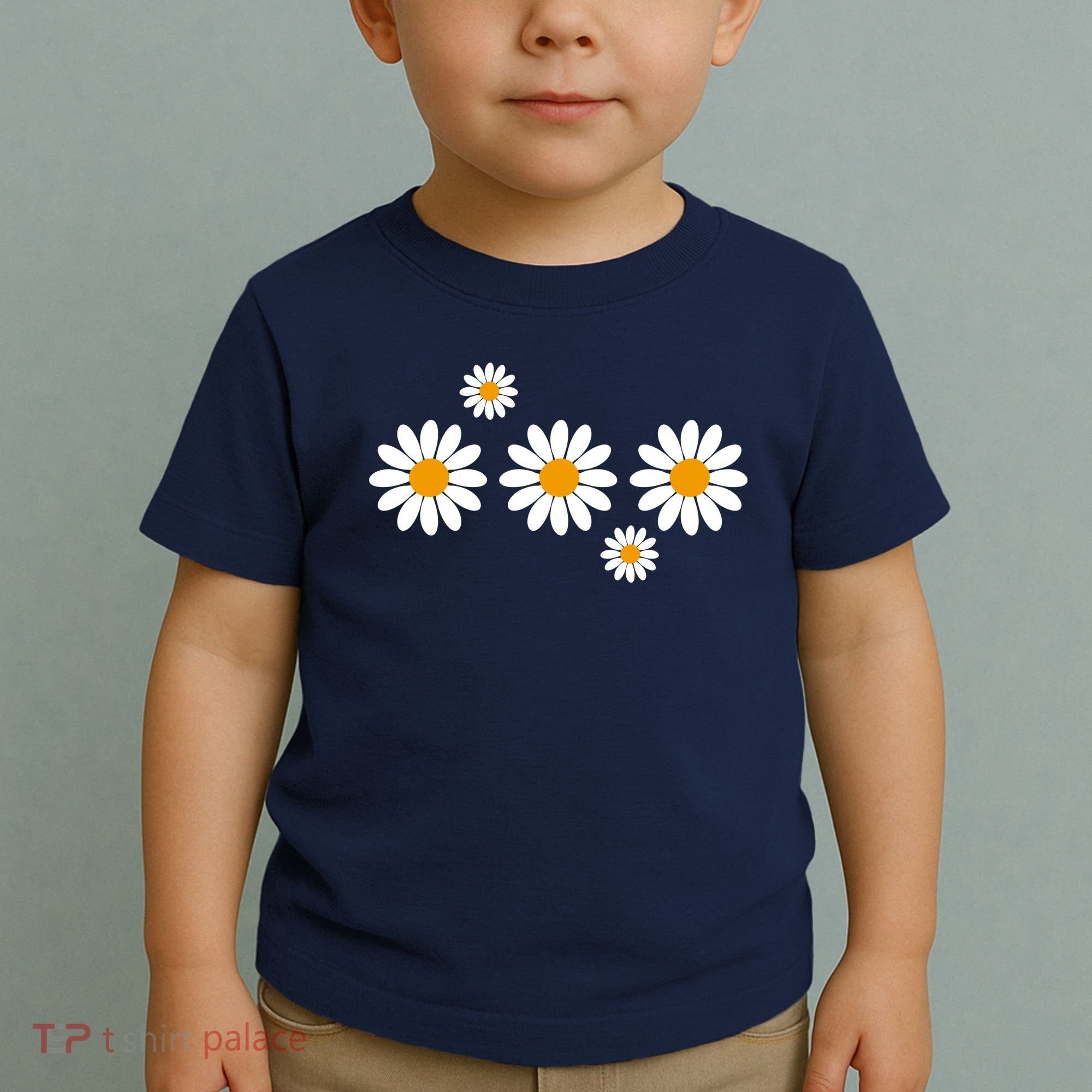 Daisy Spring Cute Floral Toddler T-Shirt