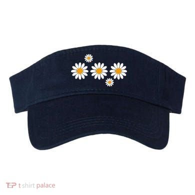 Daisy Spring Cute Floral Visor