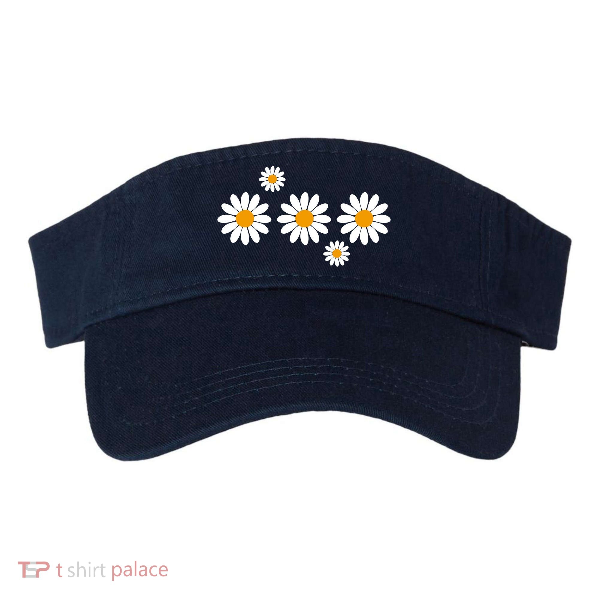 Daisy Spring Cute Floral Visor