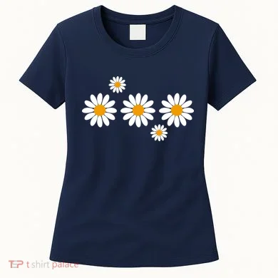 Daisy Spring Cute Floral Women's T-Shirt