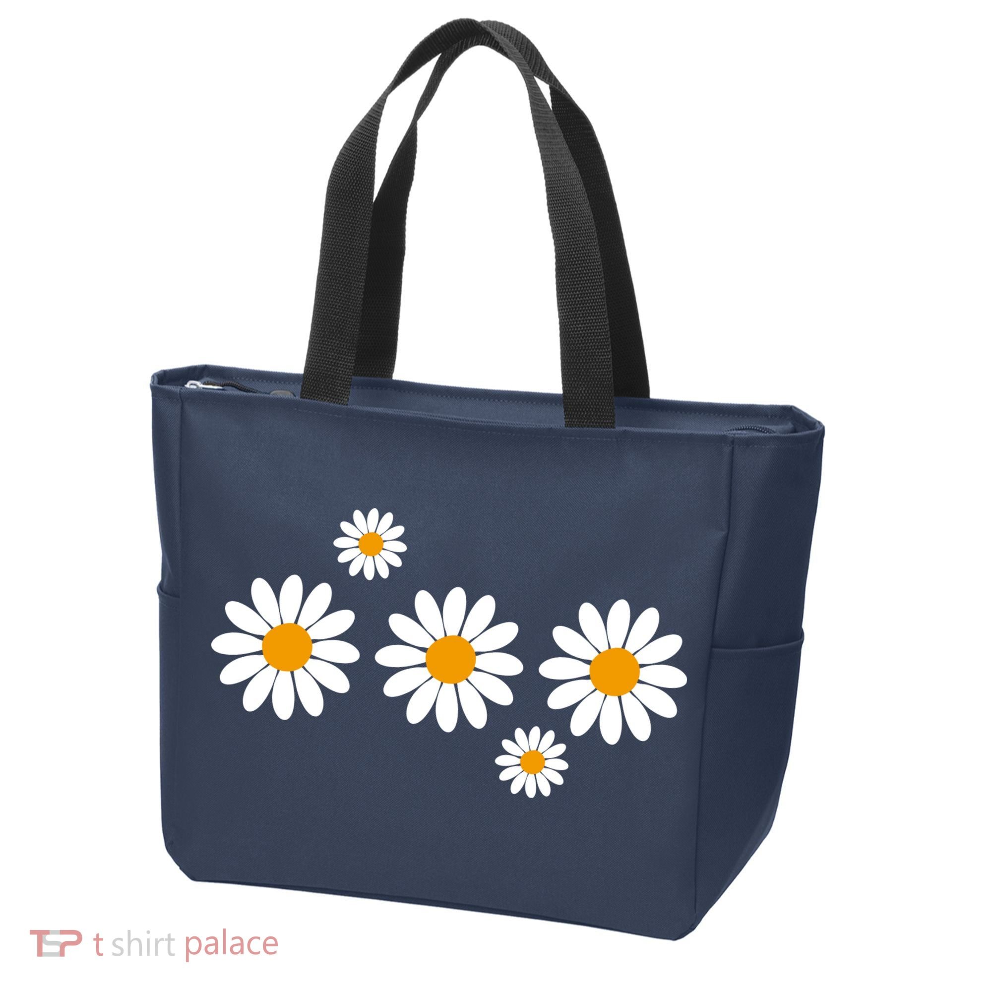 Daisy Spring Cute Floral Tote Bag