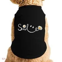Daisy Smile Cute Gift Doggie Tank thumb 0