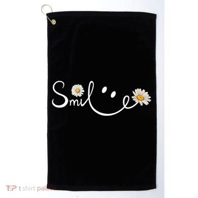 Daisy Smile Cute Gift Golf Towel